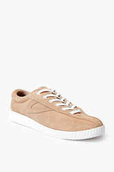 Faux Suede Beige Nylite Sneakers